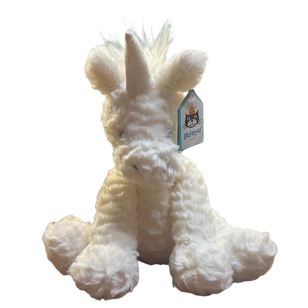 NWT Jellycat Fuddlewuddle
Unicorn White Horse - RETIRED +
HTF!